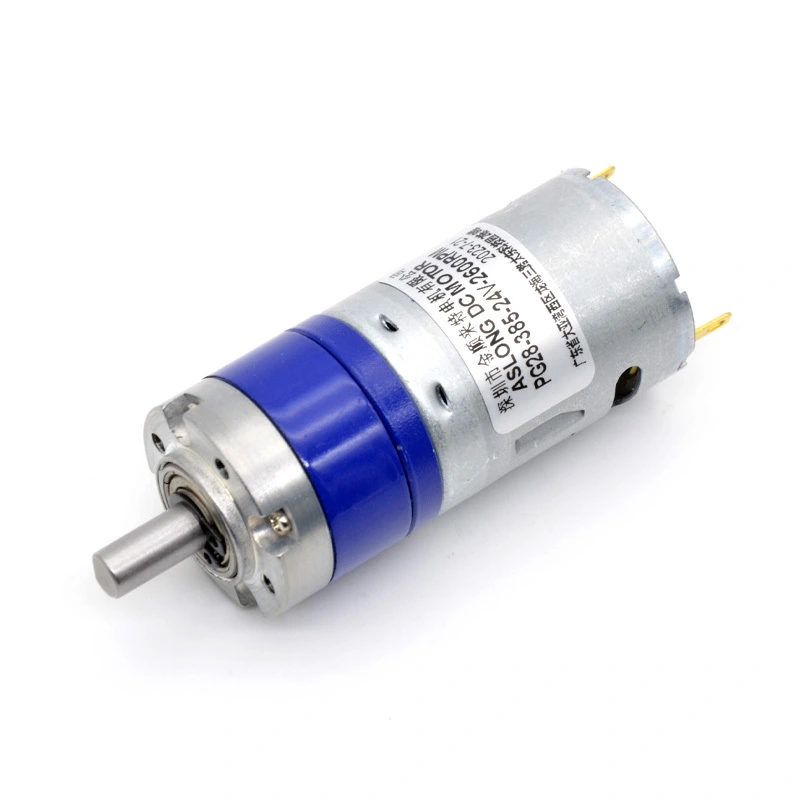 28mm Brush DC Planetary Gear Motor PG V DC Planetary Gear Motor 24V DC Motor