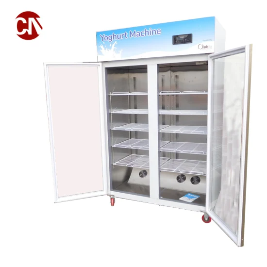 2 Door Supermarket Commercial Fridge Commercial Yogurt Heating Display Cabinet Refrigerator Refriger
