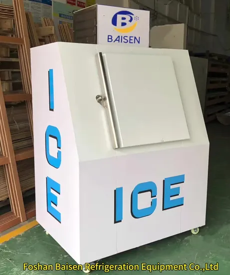 Outdoor Use Ice Merchandiser Ice Cube Freezer Bags Ice Storage Bin Refrigerator - Congelador De Alma
