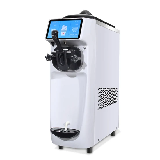 Commercial Table Top Small Ice Cream Maker Soft Ice Cream Machine - Ice Cream Machine and Gelato Ice