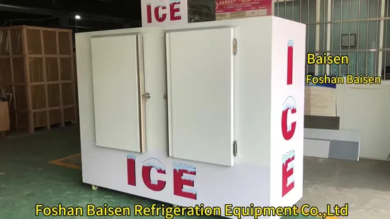 USA Door Delivery Bagged Ice Merchandisers Indoor Outdoor Bags Lce Storage Bin - Congelador De Almac